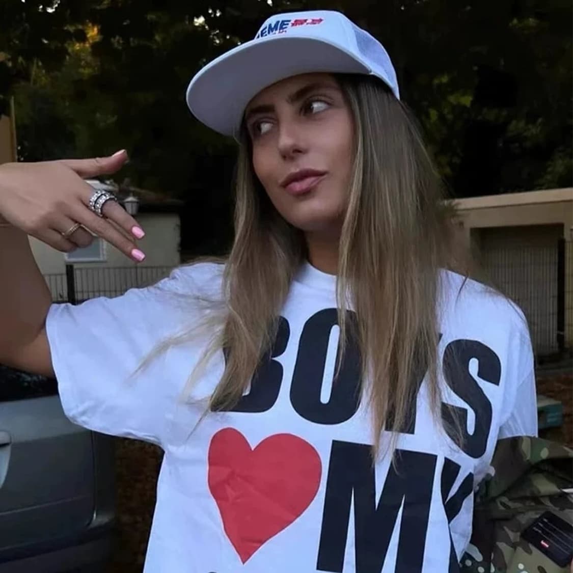 보이즈 러브 마이 스웨그 오버핏 반팔티 상품이미지2