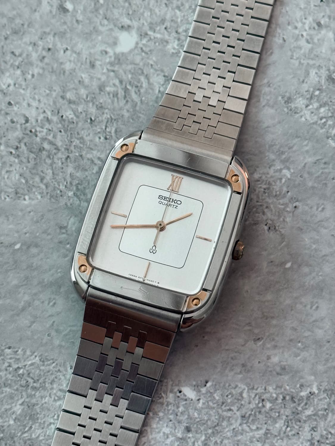 Seiko 세이코 쿼츠 스퀘어 상품이미지1