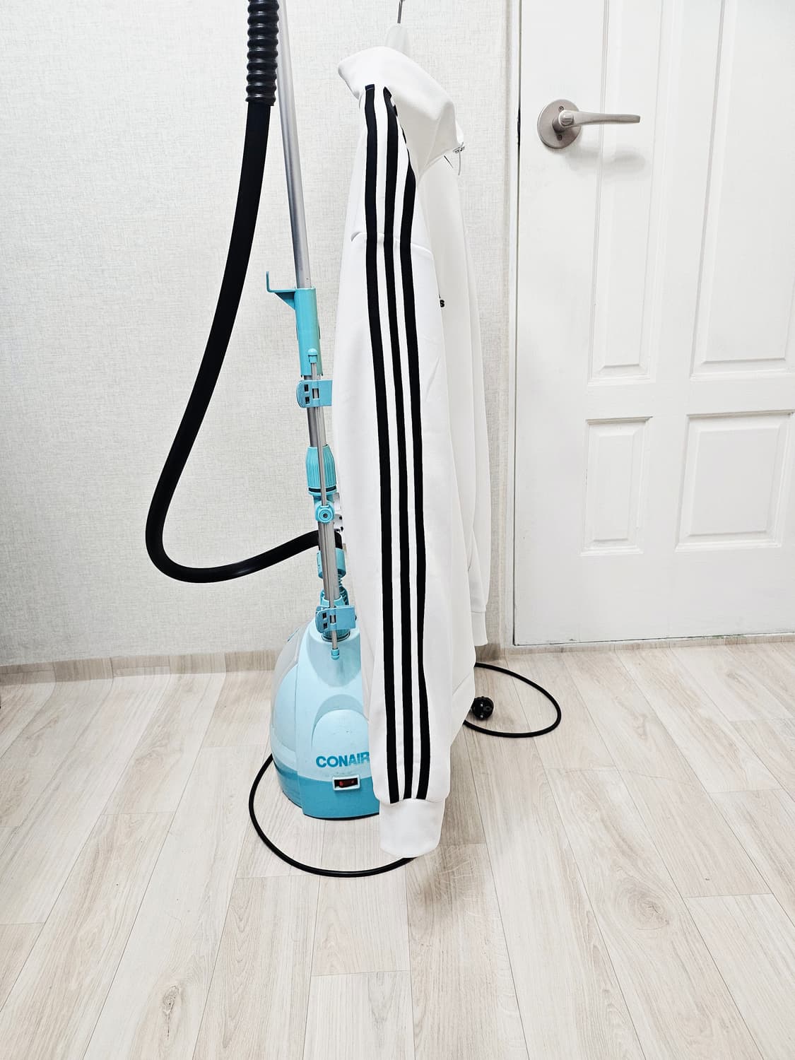 (110~115)2XL☆초대장급☆아디다스 에센셜 3st [흰검]트랙탑져지 상품이미지5