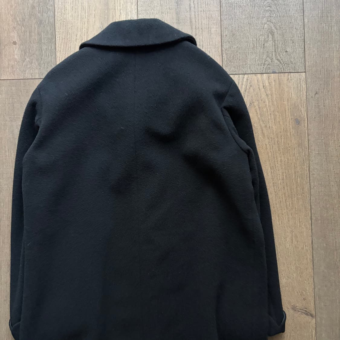 90’s Wool Wide Long Coat 상품이미지6