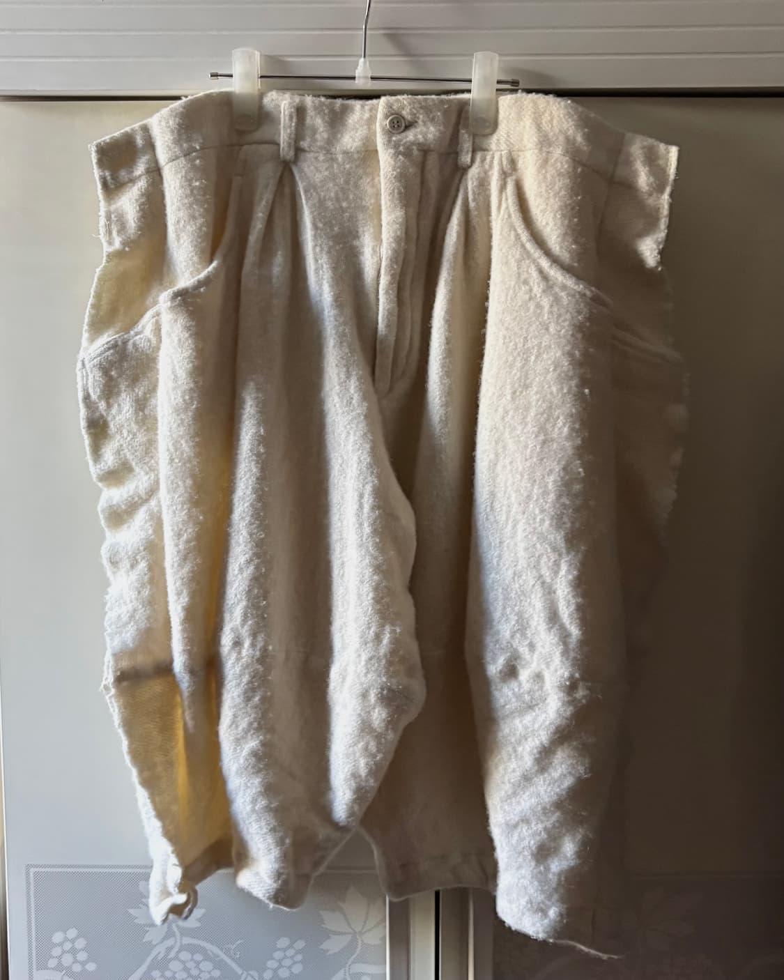 Comme des garcons homme plus 꼼데 옴플 울팬츠 M 상품이미지2