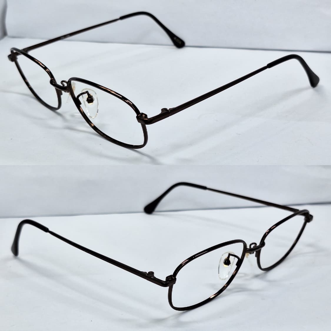 브라운 메탈 안경 안경테 DS-105 일본 수입 빈티지 레트로 클래식 상품이미지7