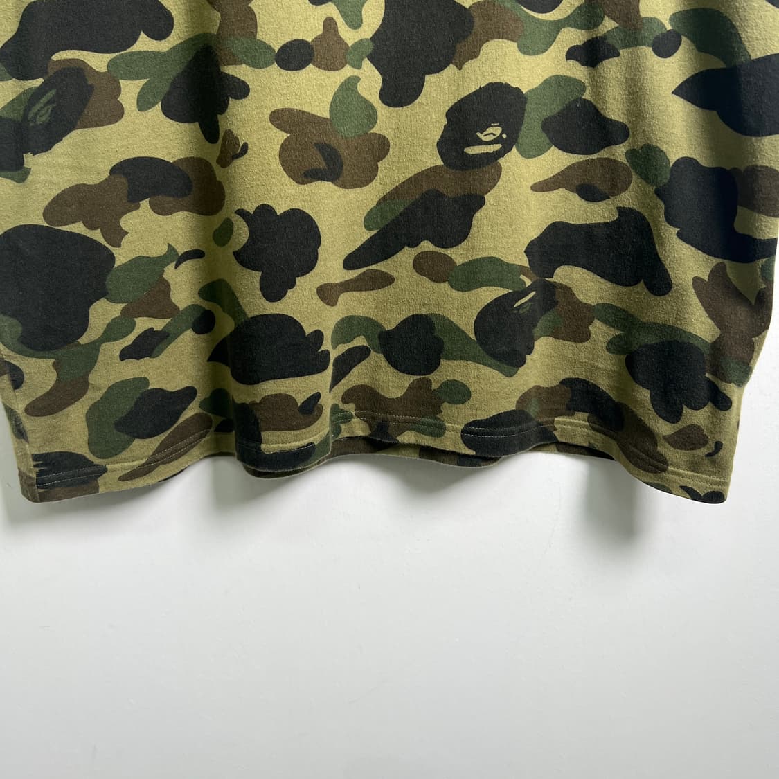 Bape 베이프 카모 원 포인트 반팔 티셔츠 2XL 상품이미지6