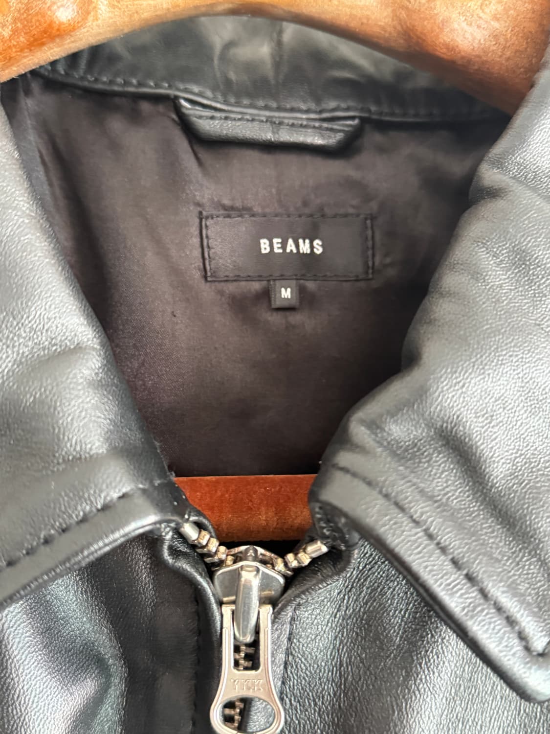 빔즈 양가죽 자켓 M 사이즈 상품이미지4