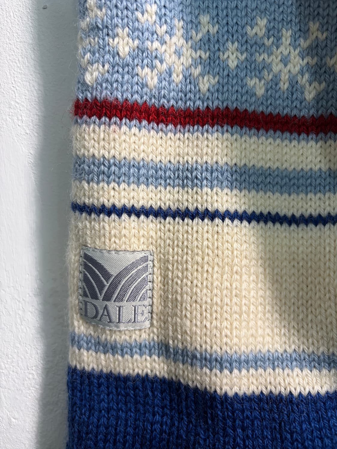 [L] Dale of norway 데일오브노르웨이 반집업 니트 울100% 상품이미지6