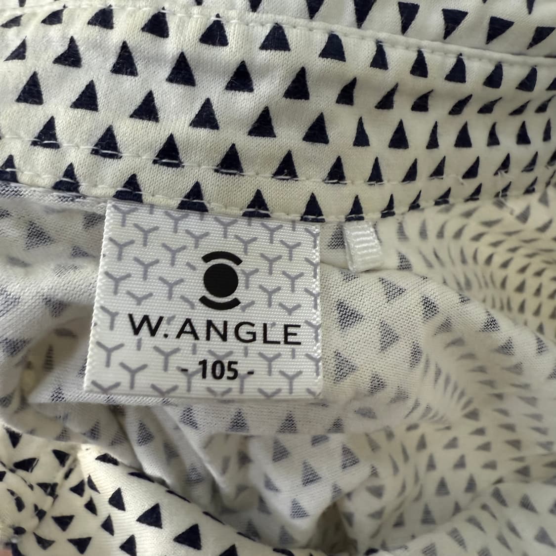 [105] 와이드앵글 삼각도트 패턴 셔츠 0102T1 상품이미지3