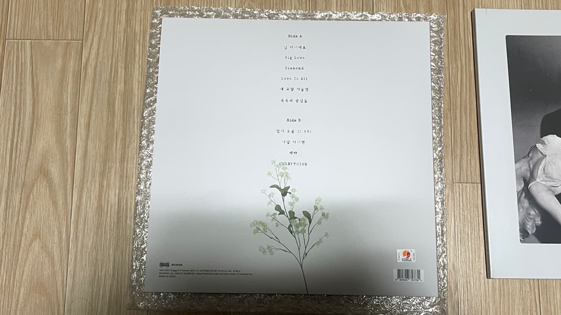 단순개봉) LP 검정치마 TEAM BABY Part.2 상품이미지3