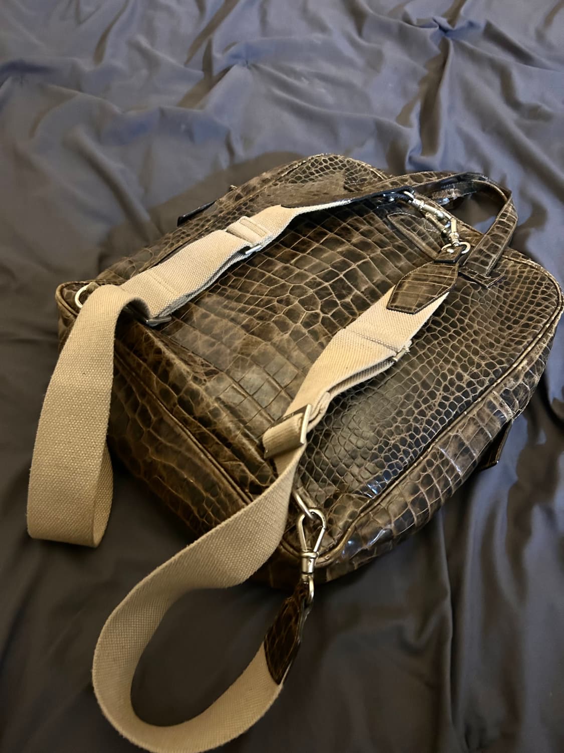 Python Leather Big Size Bag 상품이미지4