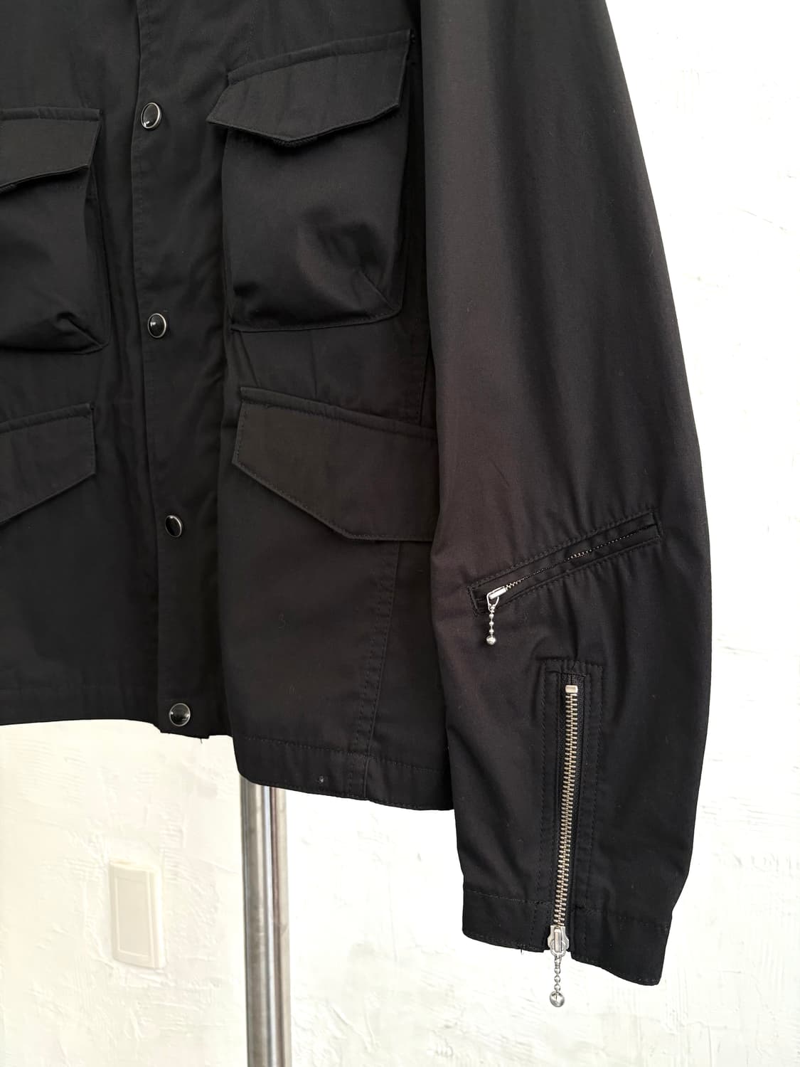 Dry Bones 드라이본즈 블랙 필드 자켓 상품이미지5