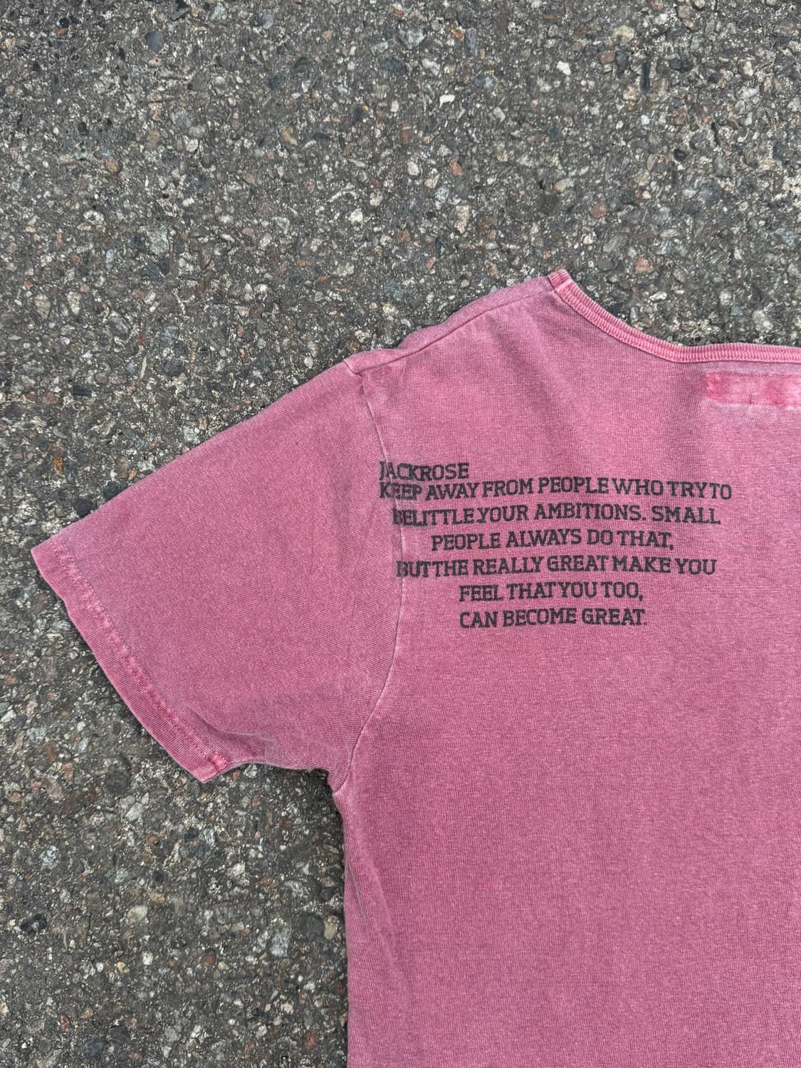 JACKROSE – Michigan College Print Tshirt 상품이미지6