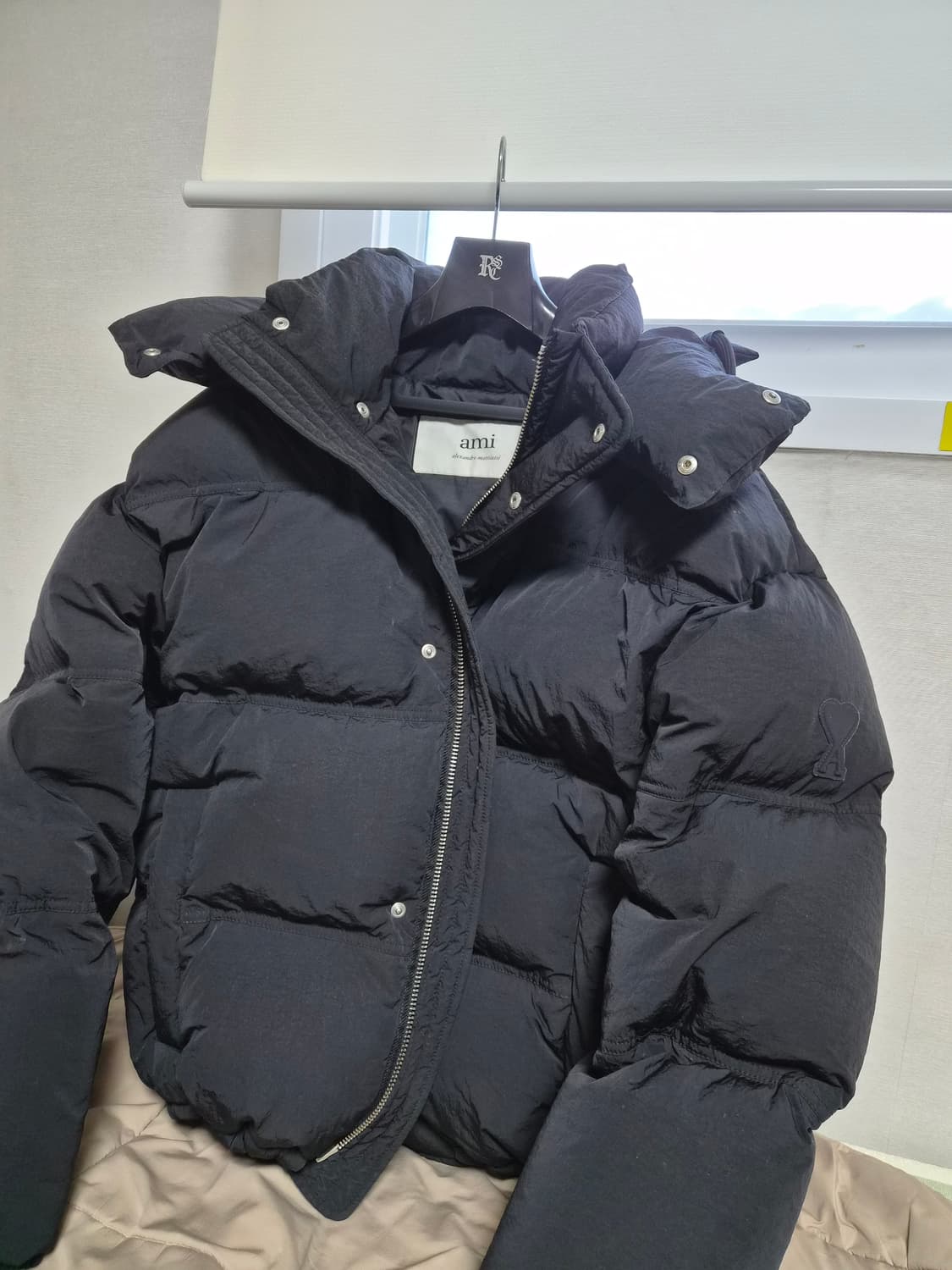 아미 하트 로고 패딩 s 상품이미지3