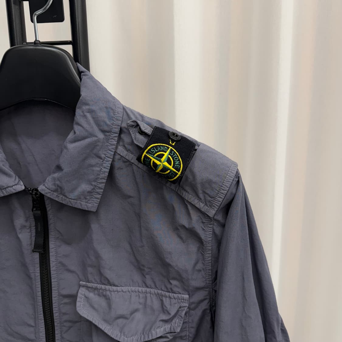 [백화점판/M] 스톤아일랜드 숄더 견장 오버셔츠 자켓 상품이미지2