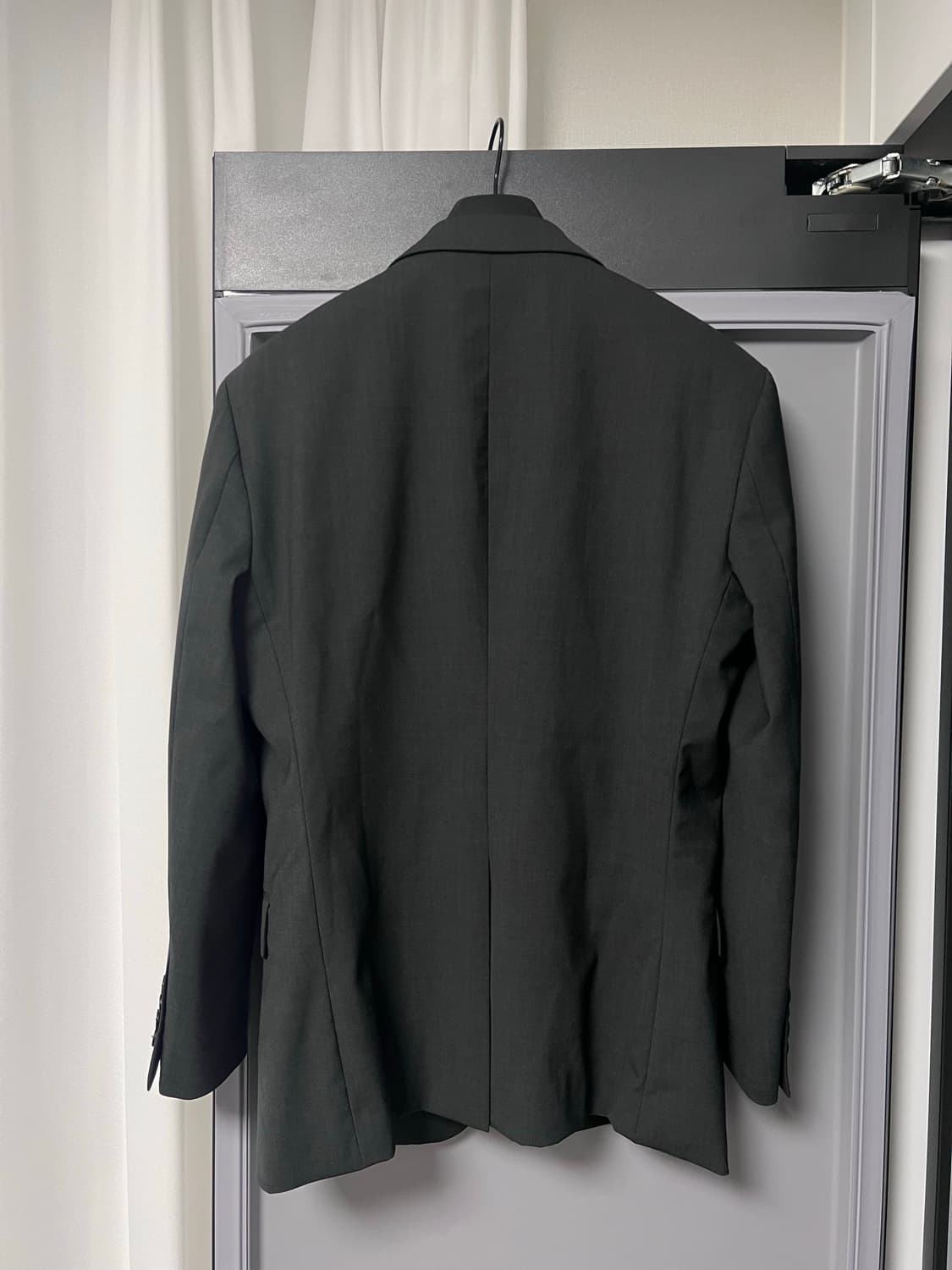 23ss 띠어리 뉴테일러 다크차콜 셋업 수트 정장 세트 40,31 상품이미지3