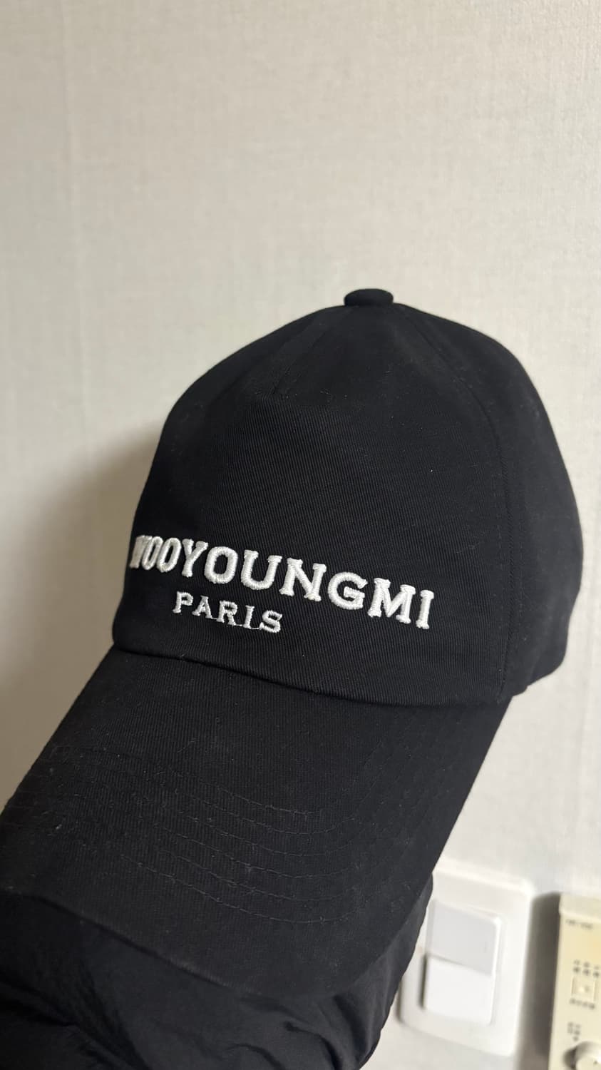 우영미 자수로고 모자 정품 상품이미지3