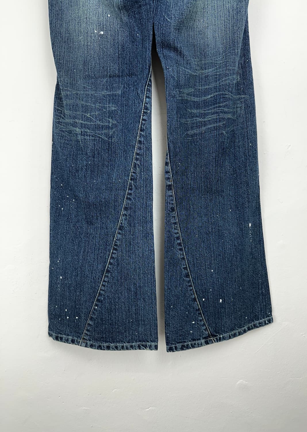 Paint Splatter Flare Denim Jeans 상품이미지9