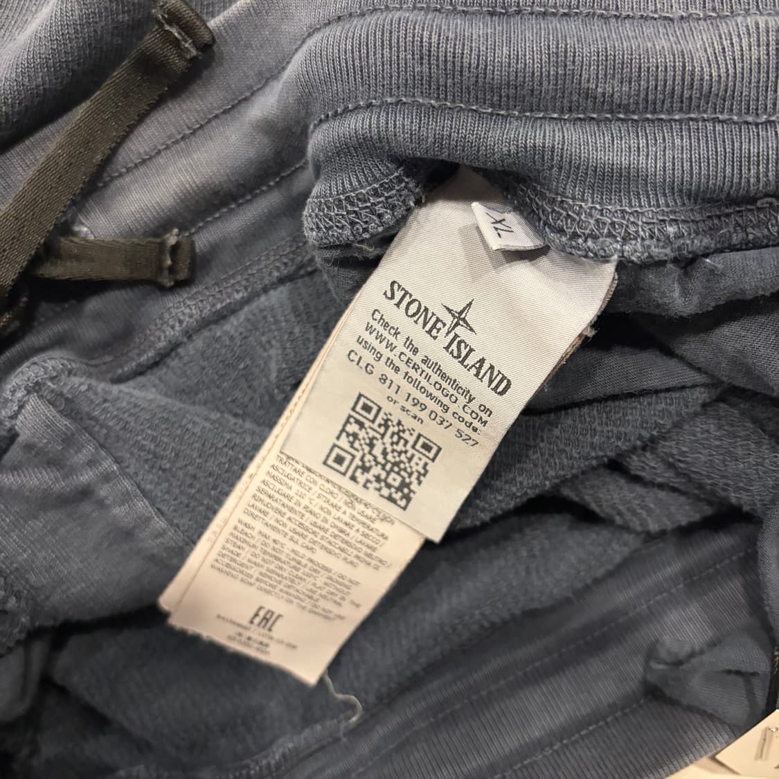 [XL] 16ss 스톤아일랜드 코튼 스웻 반바지 팬츠 D647 상품이미지5