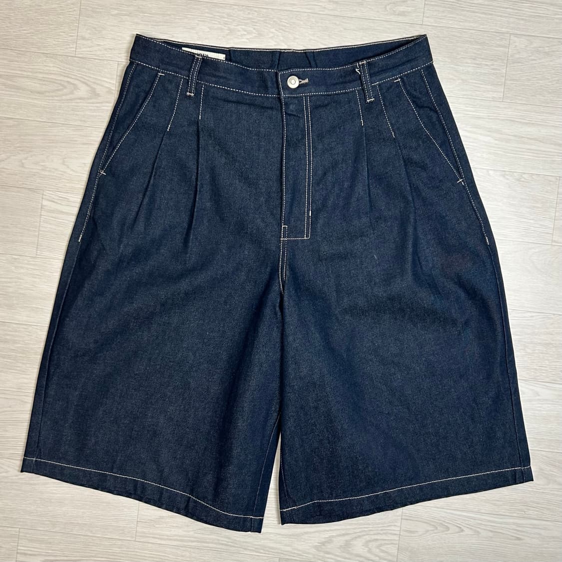 자라 생지데님 버뮤다 팬츠 (32) 상품이미지1