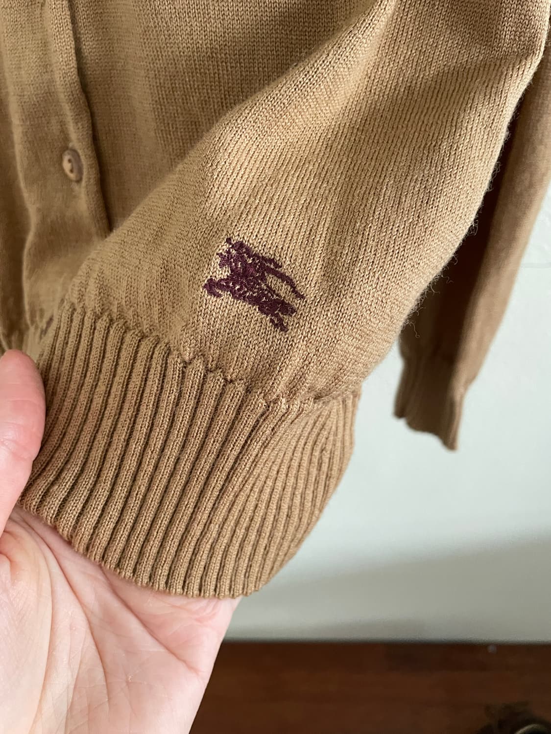 버버리 블루라벨 여자 라운드넥 울니트 상품이미지1