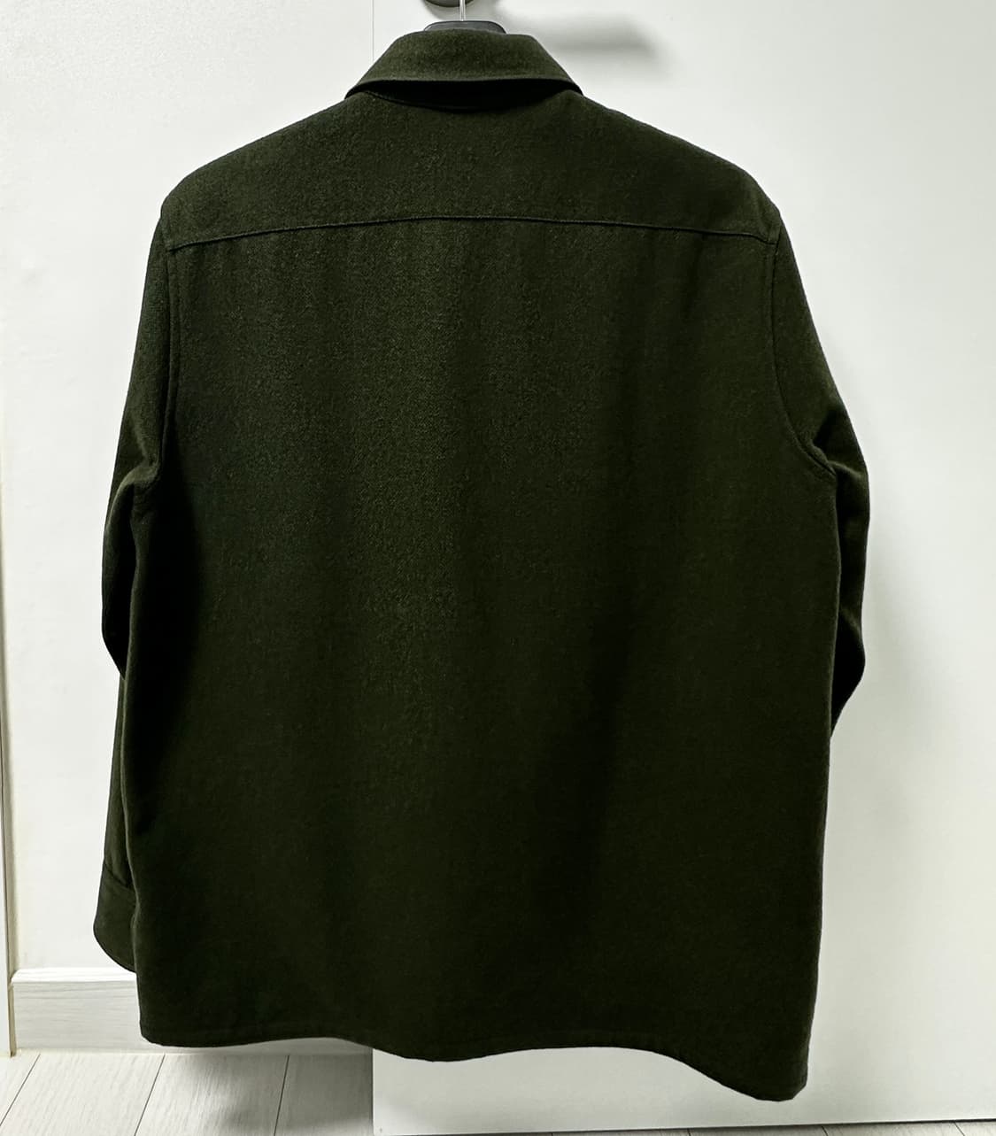 [아르켓] 울 오버셔츠 /한번착용 상품이미지8