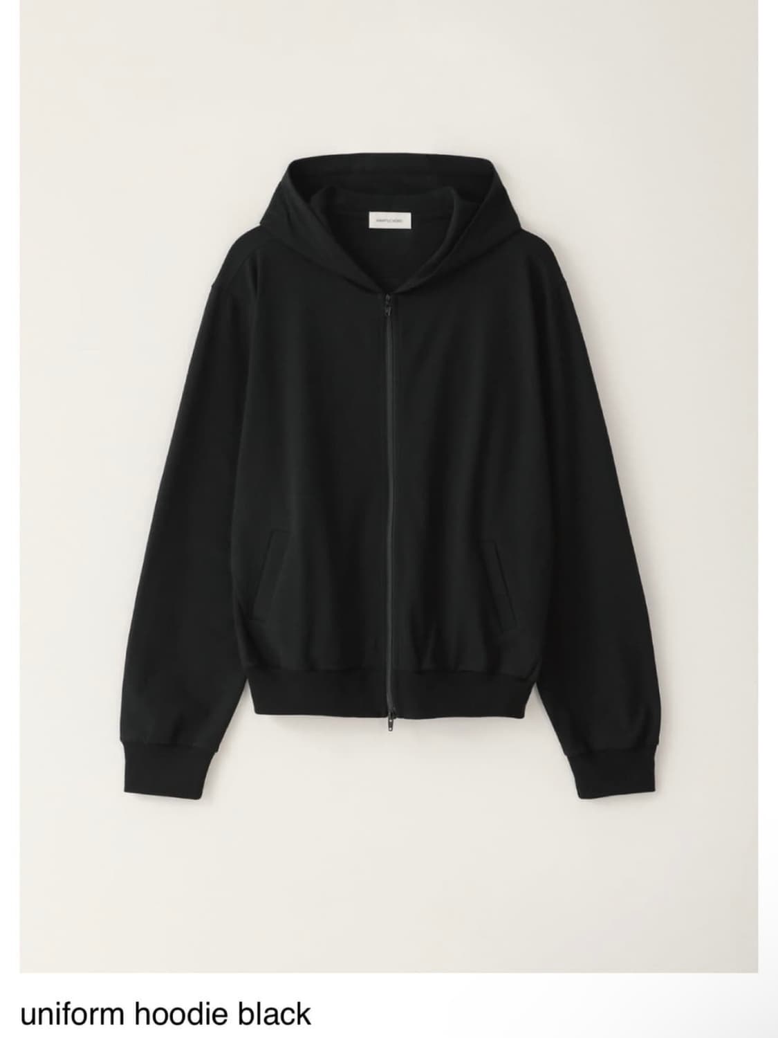 [2] 하프시코드 유니폼 후드집업 상품이미지1