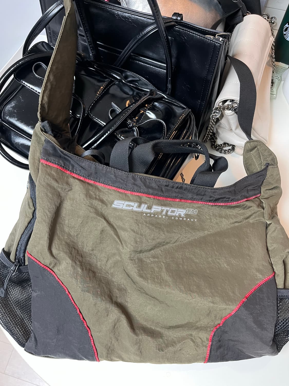 스컬프터 크로스백 새상품 상품이미지1