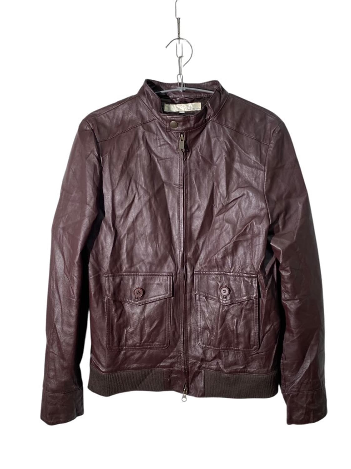 leno concave 리얼 레더 블루종 상품이미지1