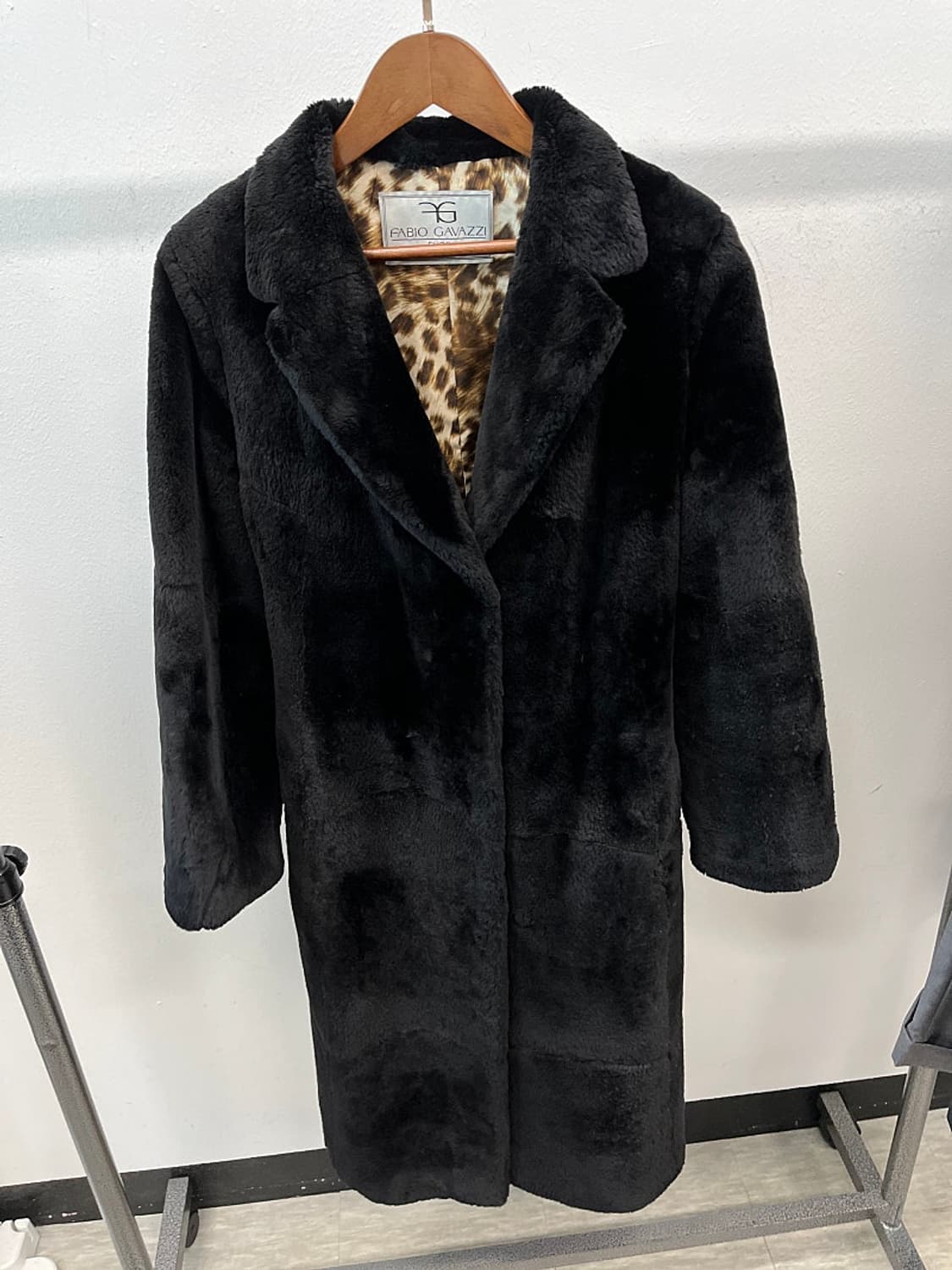 여) 파비오 가바찌 천연퍼 코트  상품이미지2