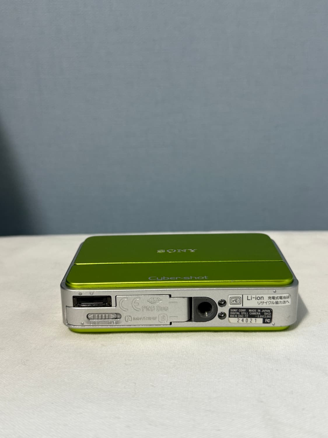 소니 사이버샷 Sony cyber-shot DSC-T2 그린 디지털카메라 상품이미지4