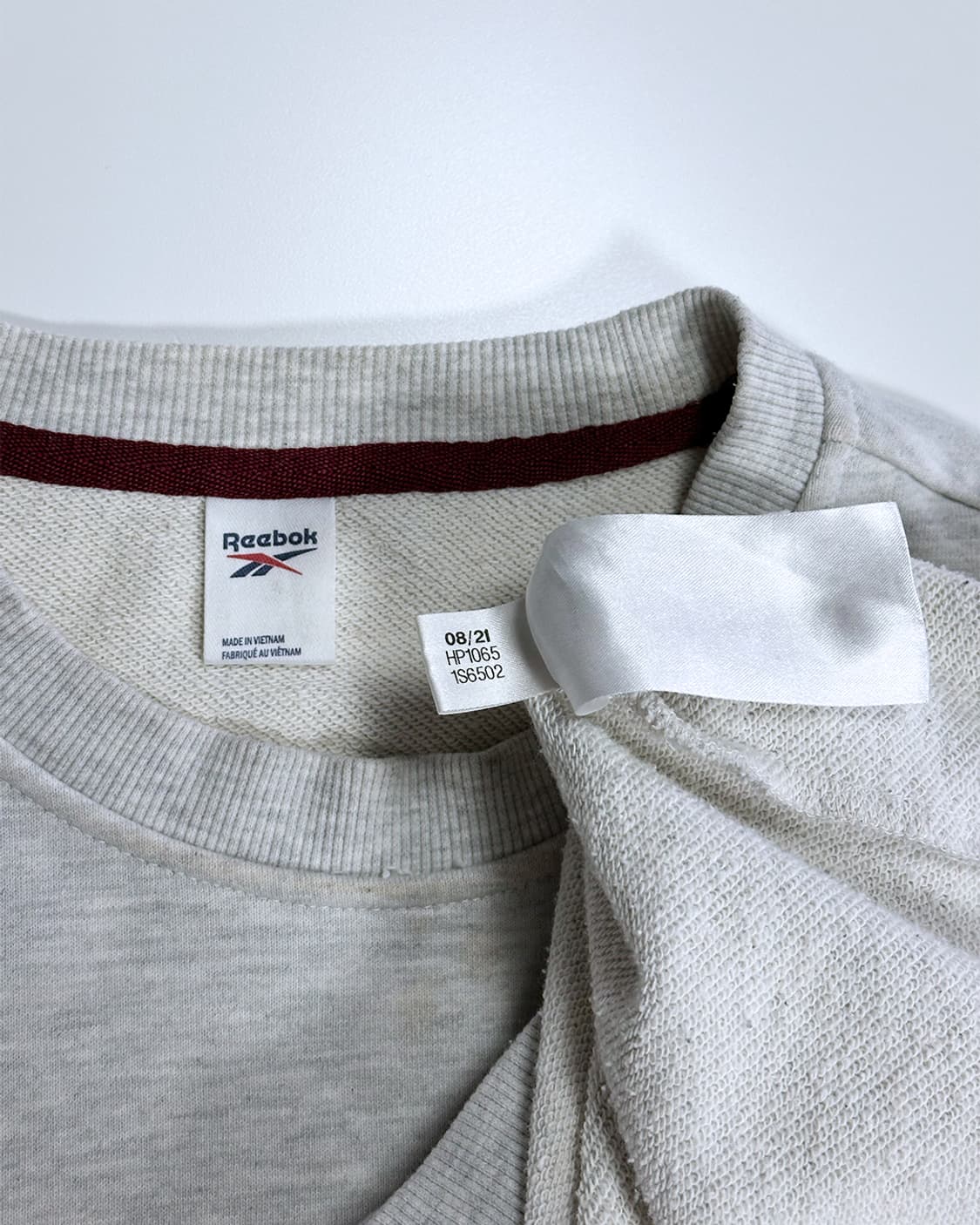 리복 로고 맨투맨 상품이미지4