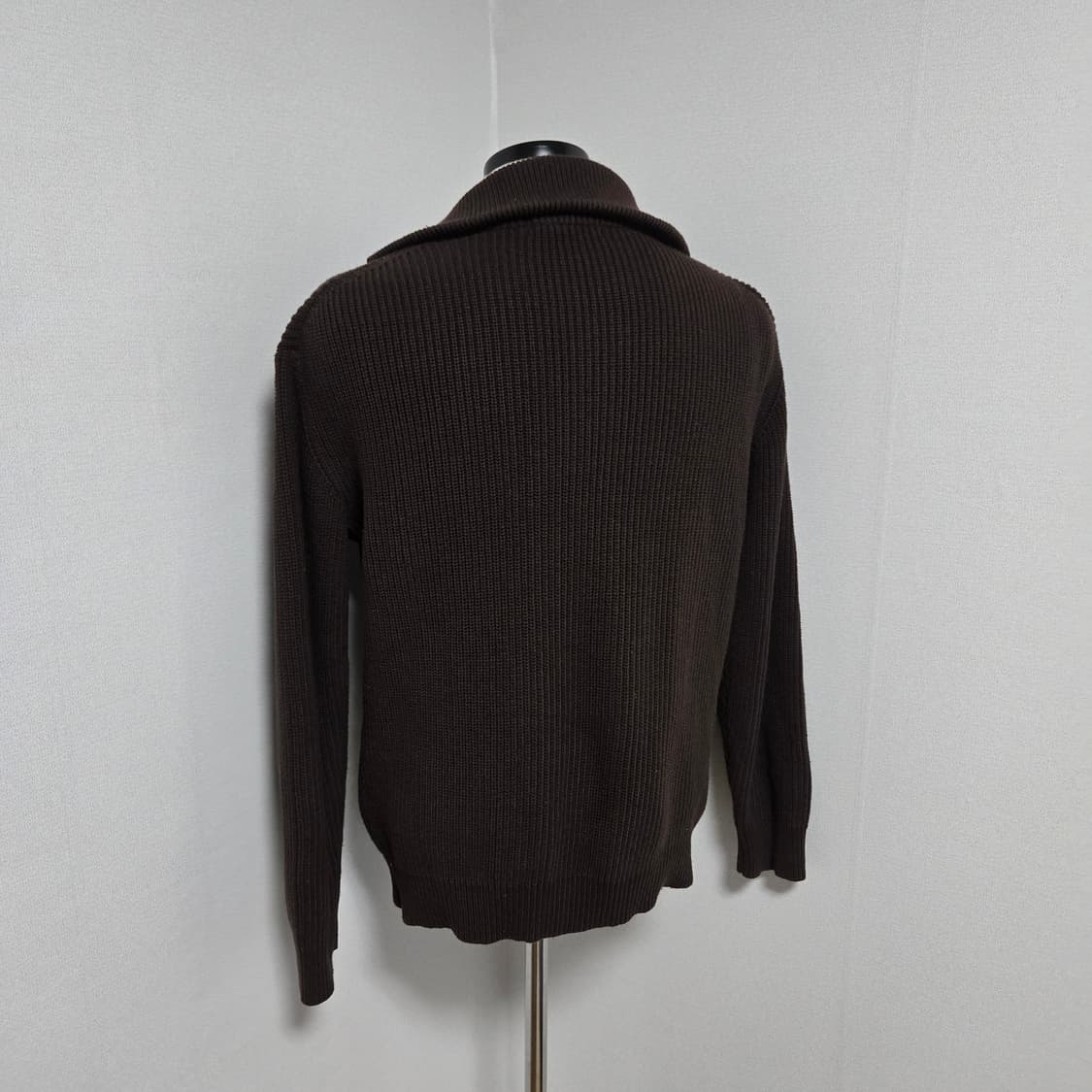 키뮤어 브라운 하프집업 니트 / 남성 니트/ 남자 니트  상품이미지7
