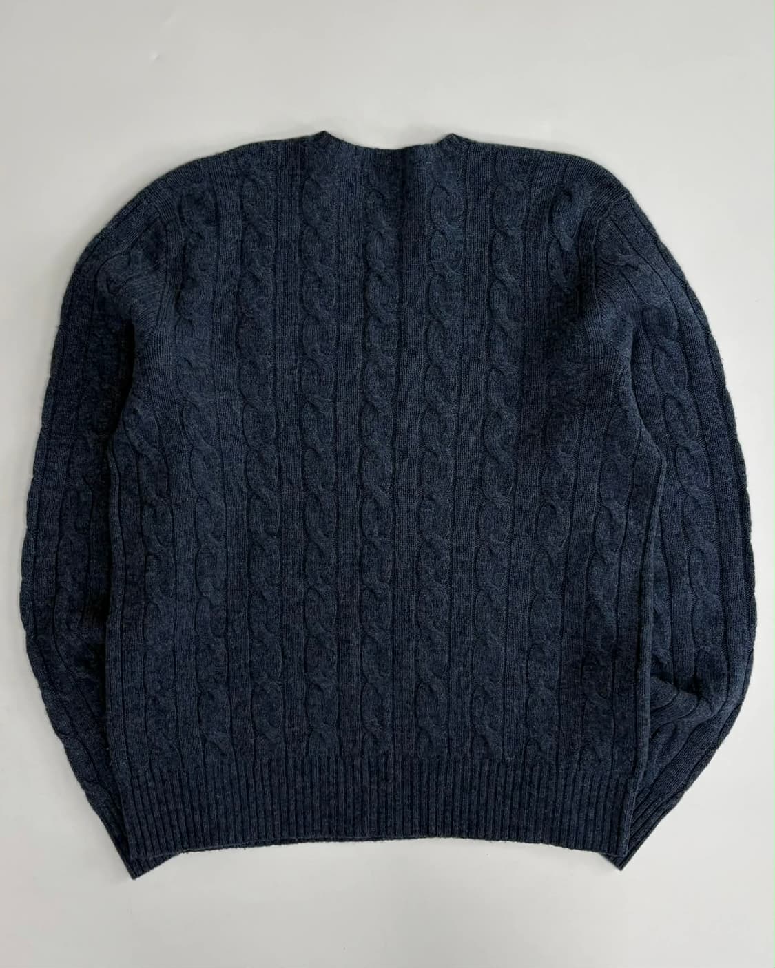 [M] 폴로 랄프로렌 램스울 케이블 니트 스웨터 상품이미지2