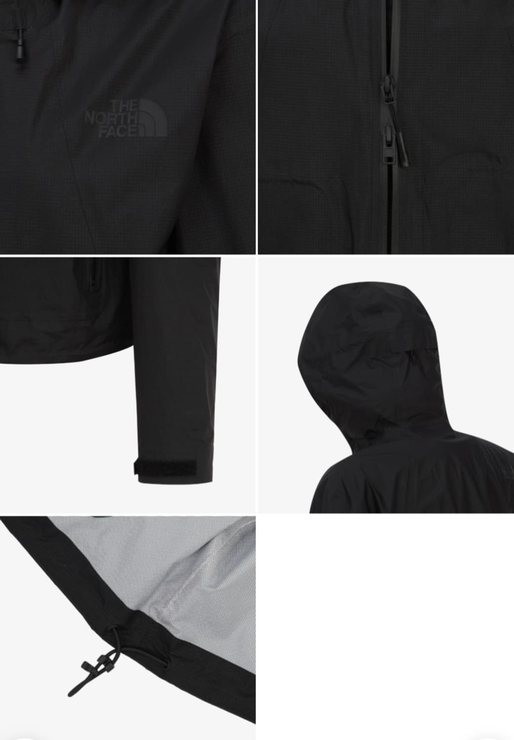 노스페이스 여성 패커블 LT 자켓_BLACK 상품이미지4