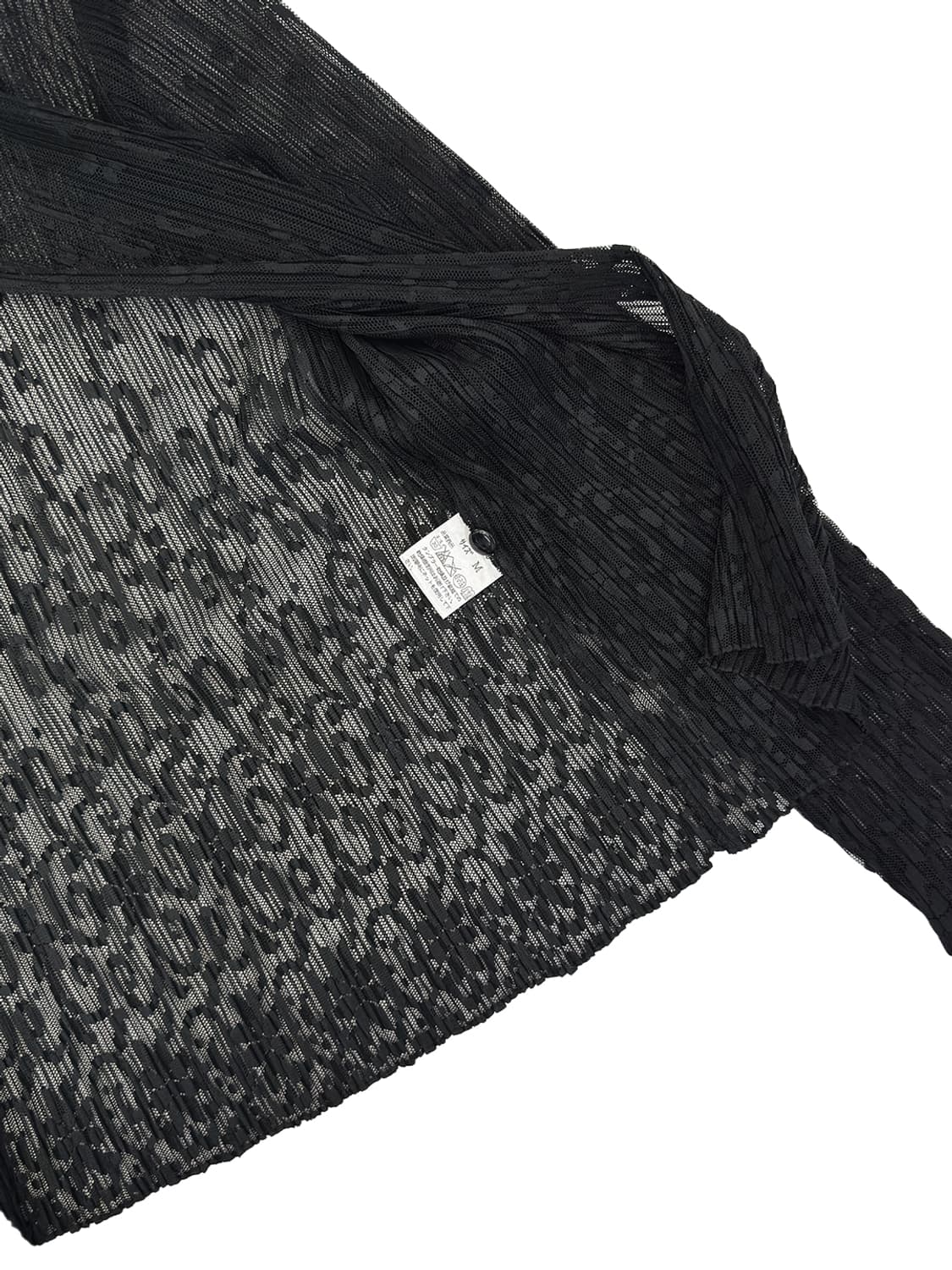 Vintage Sheer Pleated Lace Cardigan/ M 상품이미지4