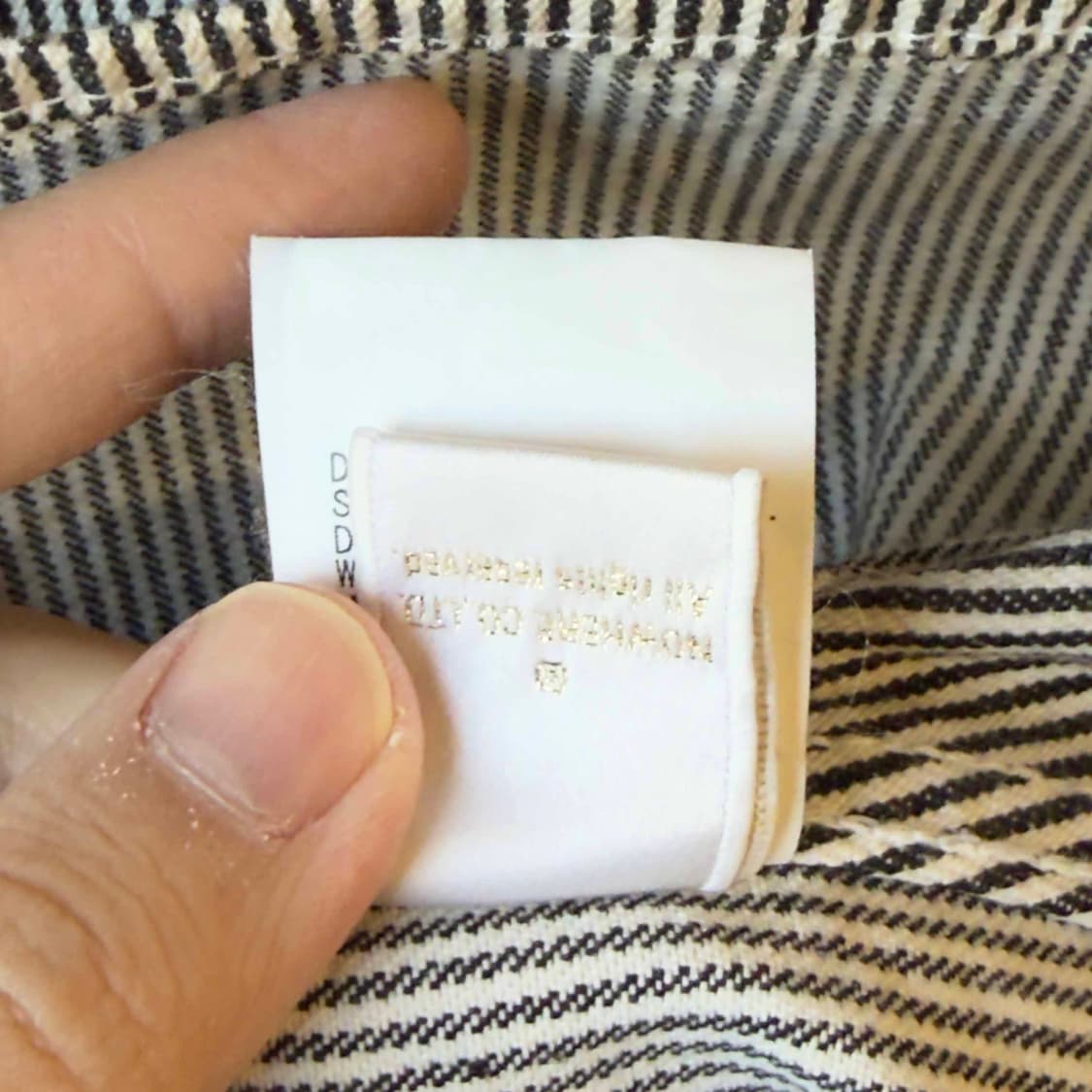 베이프 히코리 긴팔 셔츠 상품이미지9