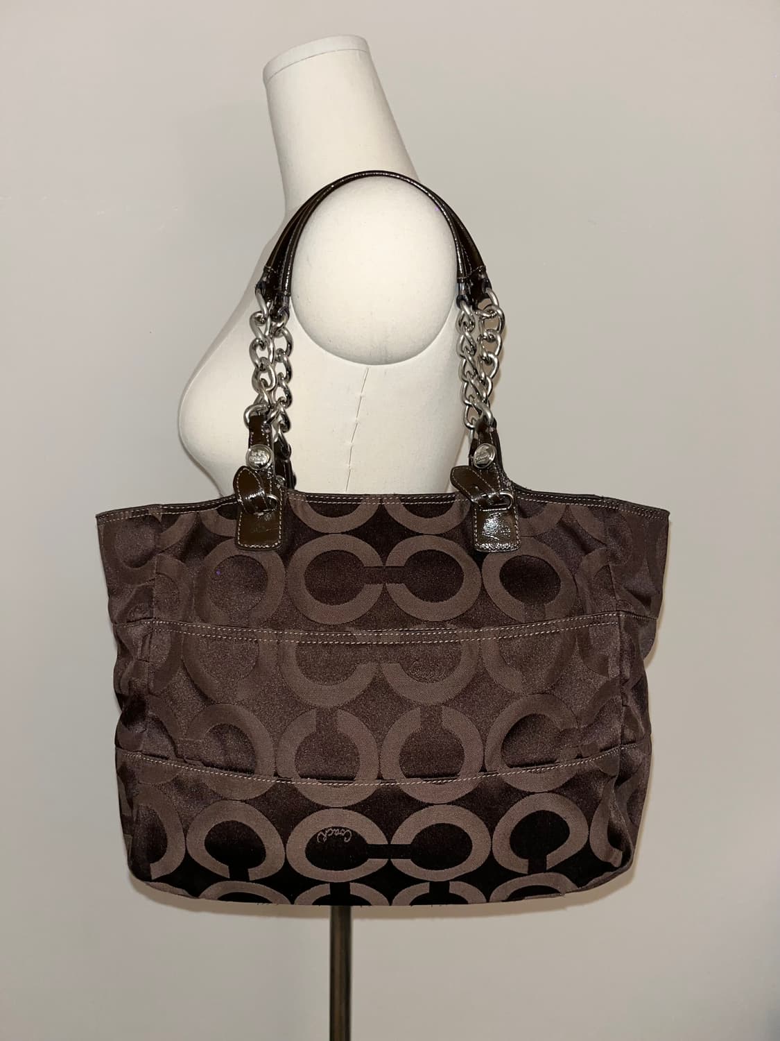 📦90ss Coach Basic Brown shoulder bag 상품이미지4