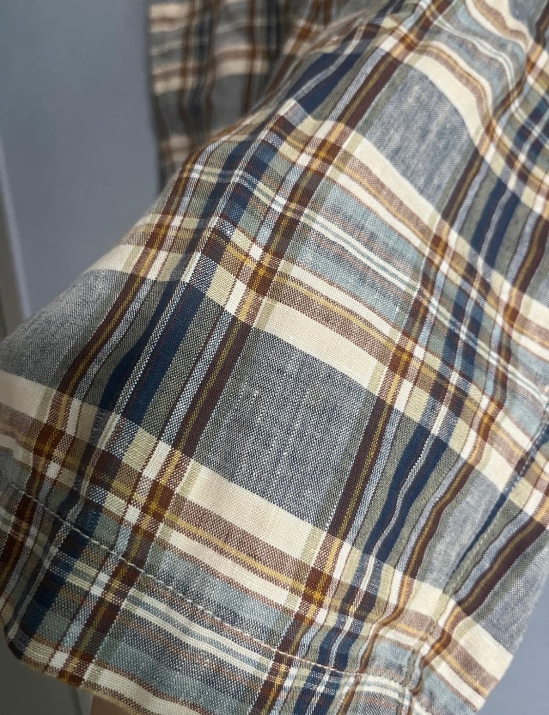 핸리코튼 86 체크무늬 반바지 상품이미지2