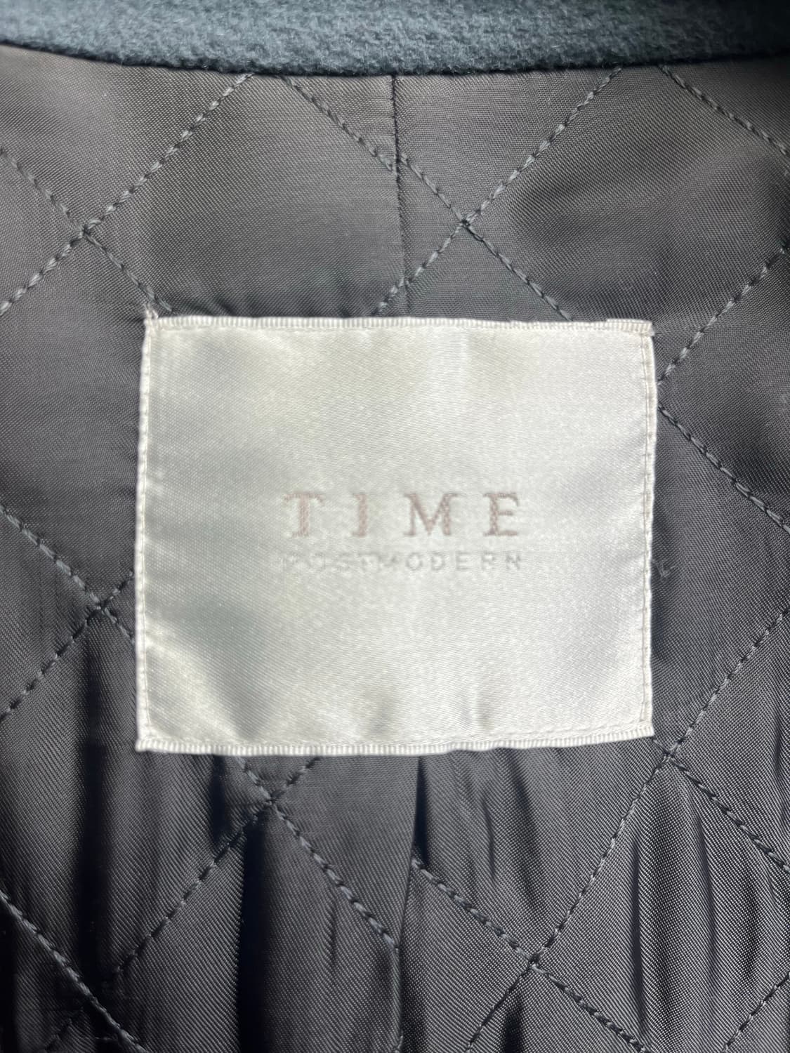 타임옴므 스모크블루 핸드메이드 코트 95사이즈 상품이미지5