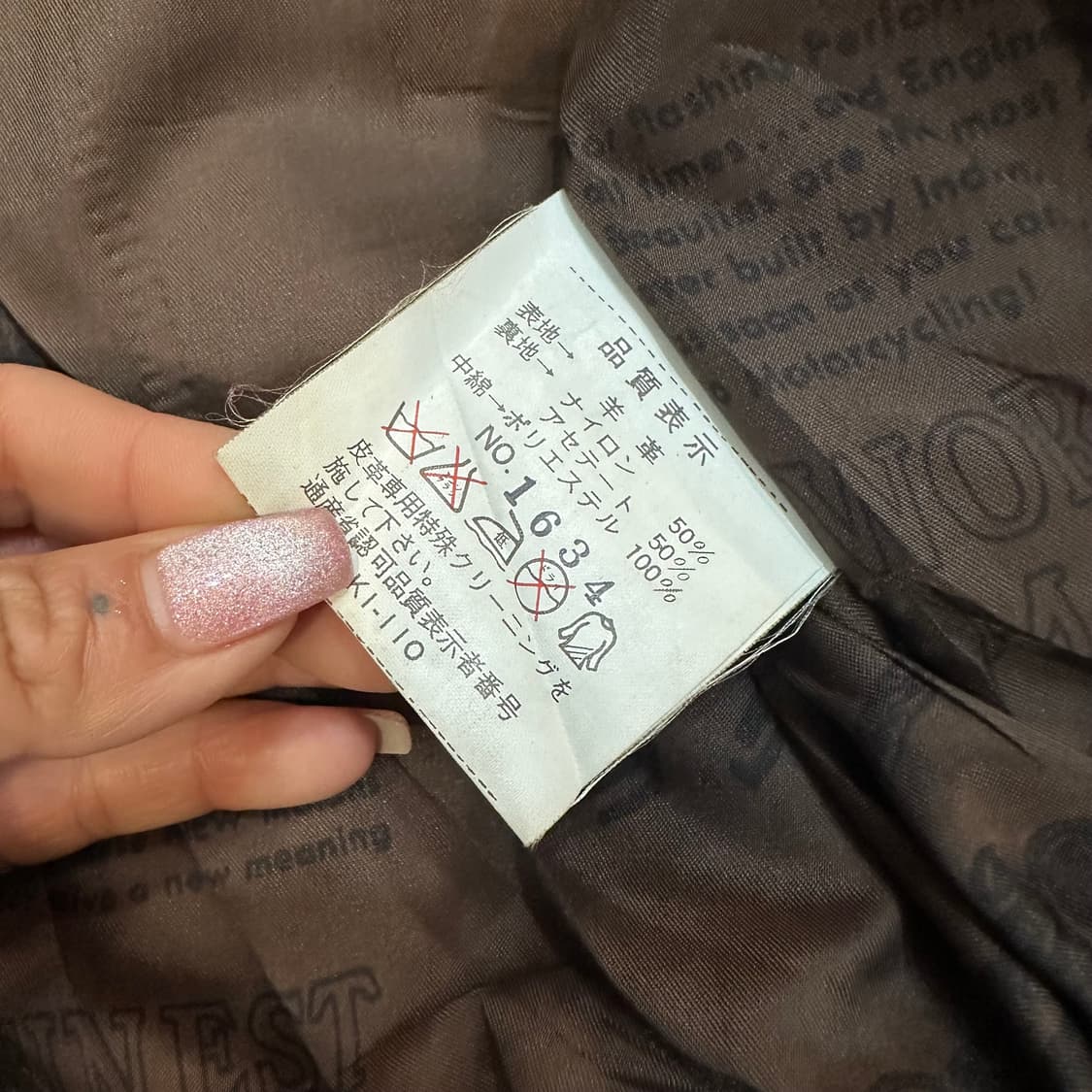 빈티지 브라운 A-2 양가죽 봄버 자켓L 상품이미지5