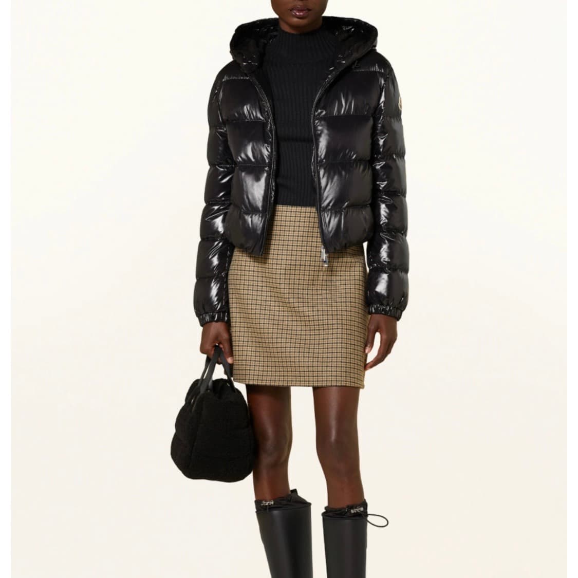 몽클레르 바야드 쇼트 다운 자켓 블랙 상품이미지2