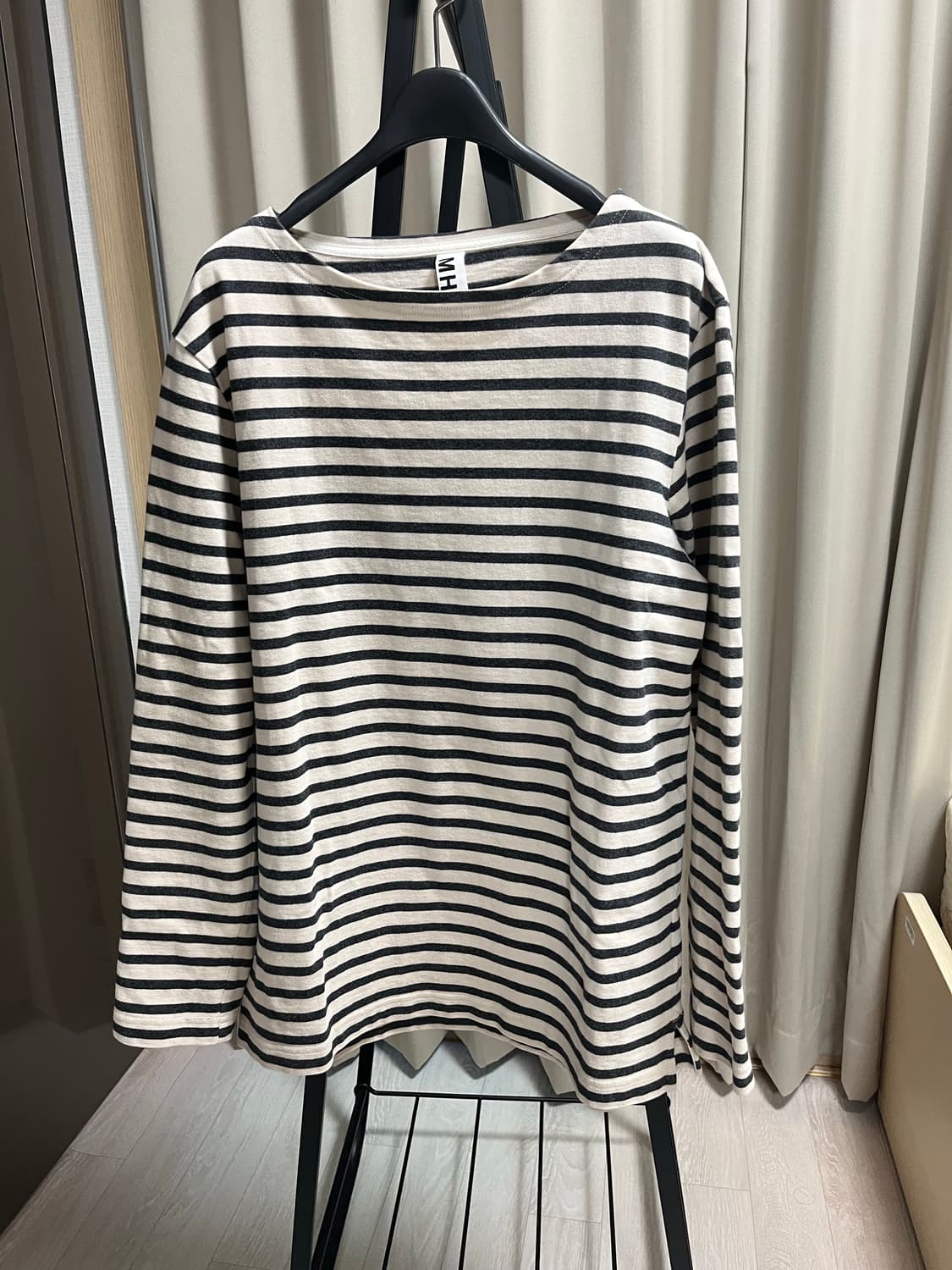 MHL / 스트라이프 티셔츠 / L 상품이미지1
