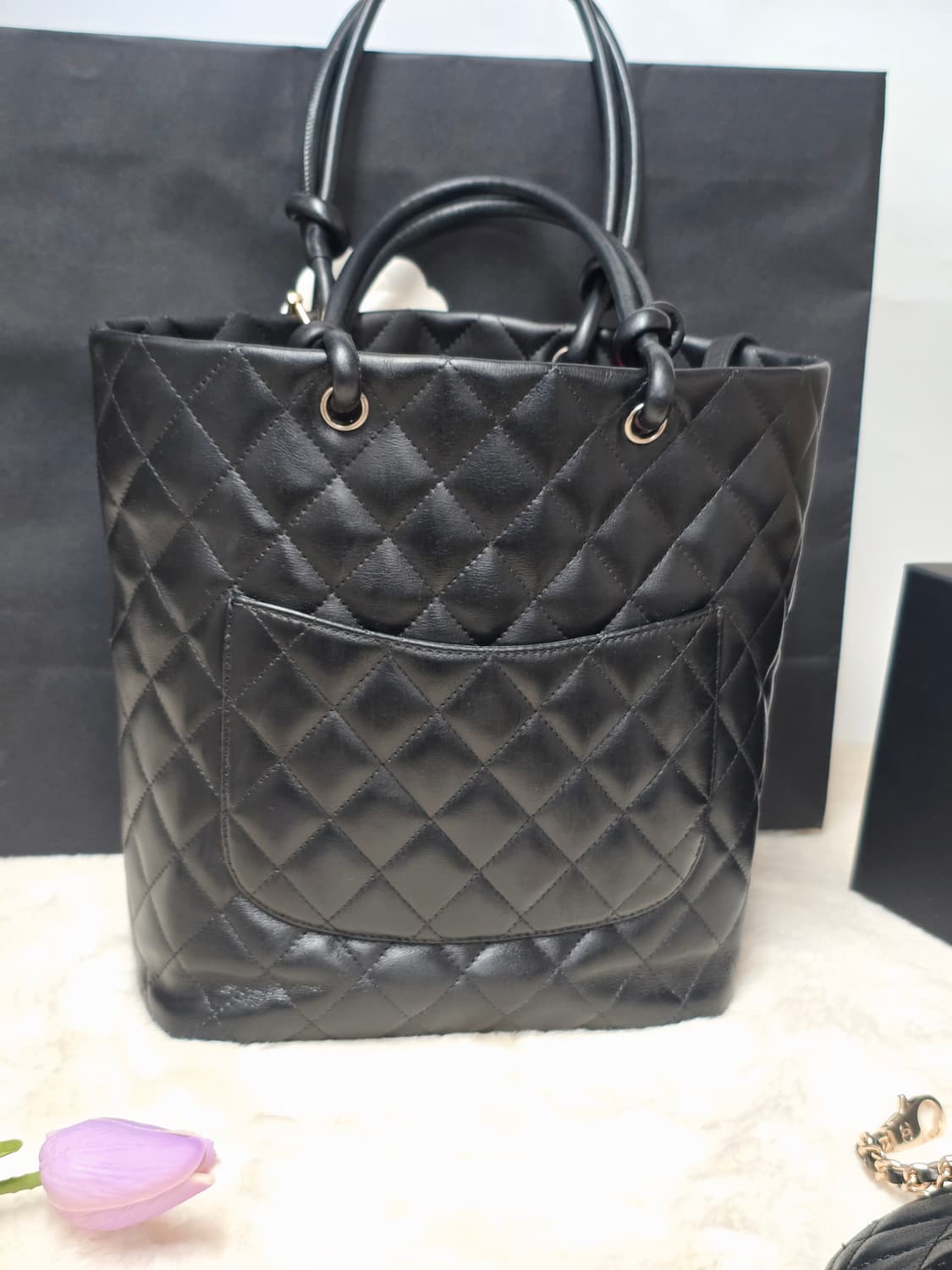 샤넬깜봉숄더백 + 샤넬깜봉반지갑 정품 상품이미지2