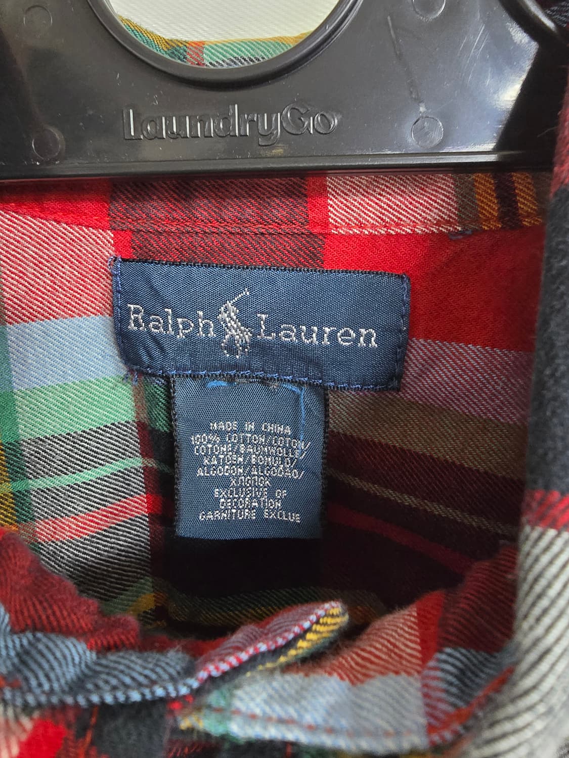 폴로랄프로렌 멀티컬러 체크 셔츠 (1983) 상품이미지3