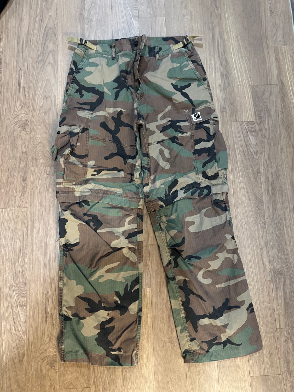 헤리티지플로스 립스탑 카고팬츠 M 상품이미지1