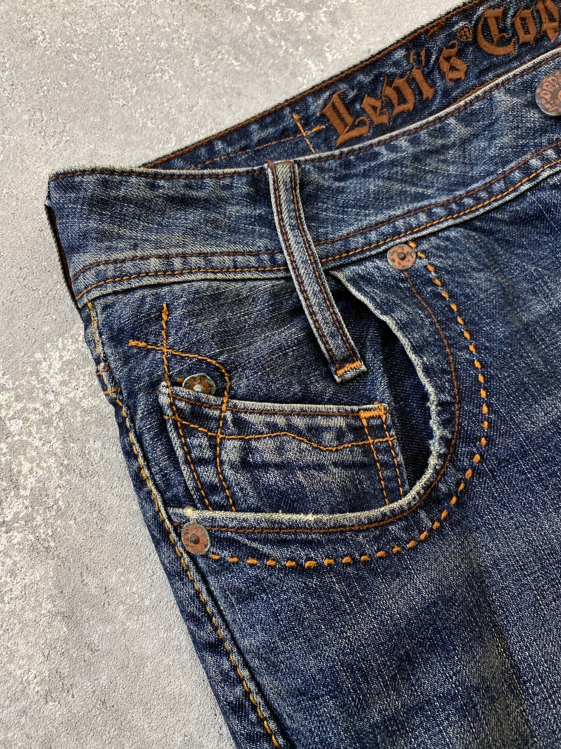 [30] 00s Levi's 리바이스 카퍼 부츠컷 데님팬츠 상품이미지4