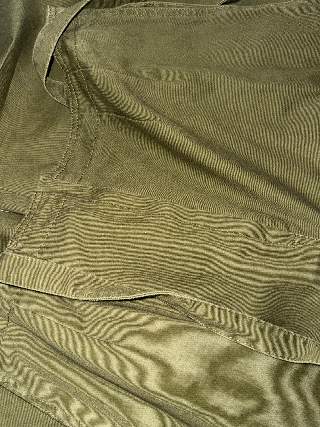 khaki wide-fit overalls pants 상품이미지6