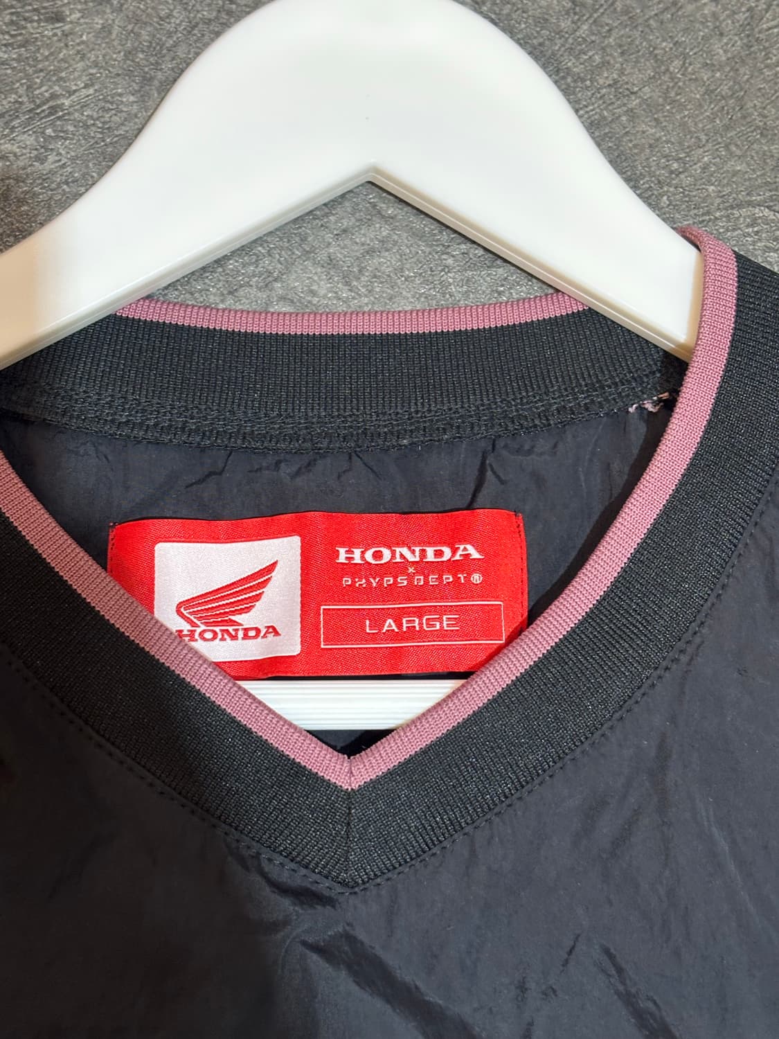 혼다 모터사이클 나일론 웜업 반팔 티셔츠 L사이즈 상품이미지5