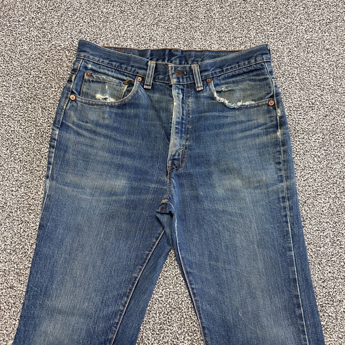 70s 빈티지 리바이스 517 66 전기 허리39cm 상품이미지3