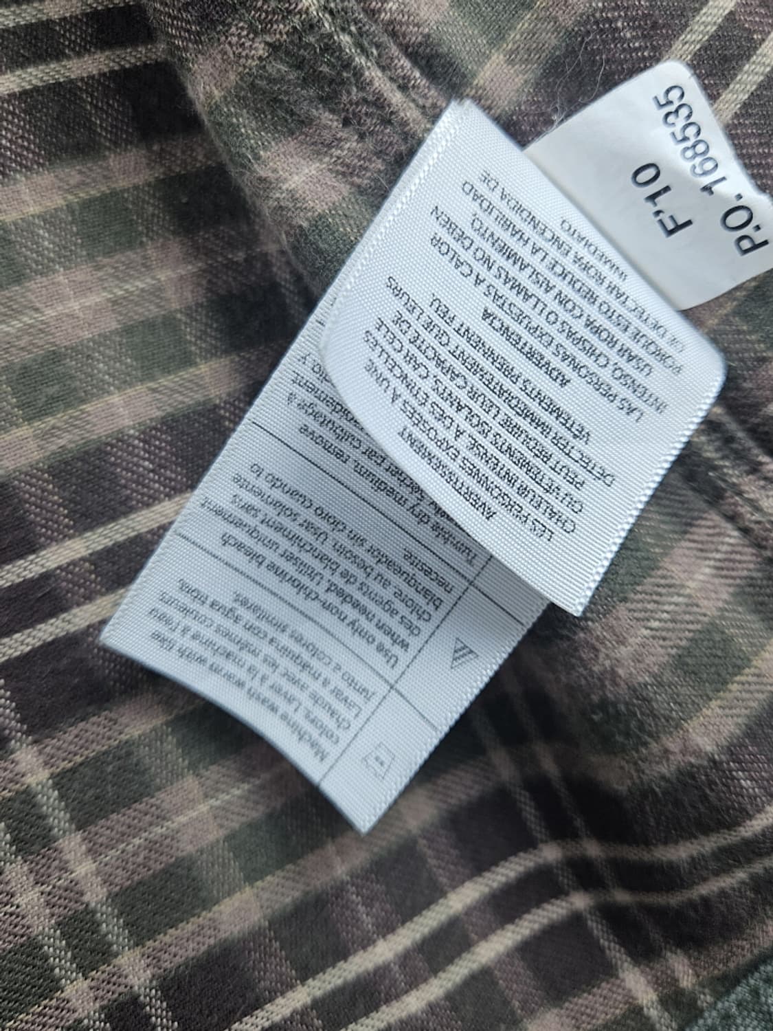 칼하트 헤비 플란넬 안감 워크 셔츠 자켓 ( M ) / 10274 상품이미지9