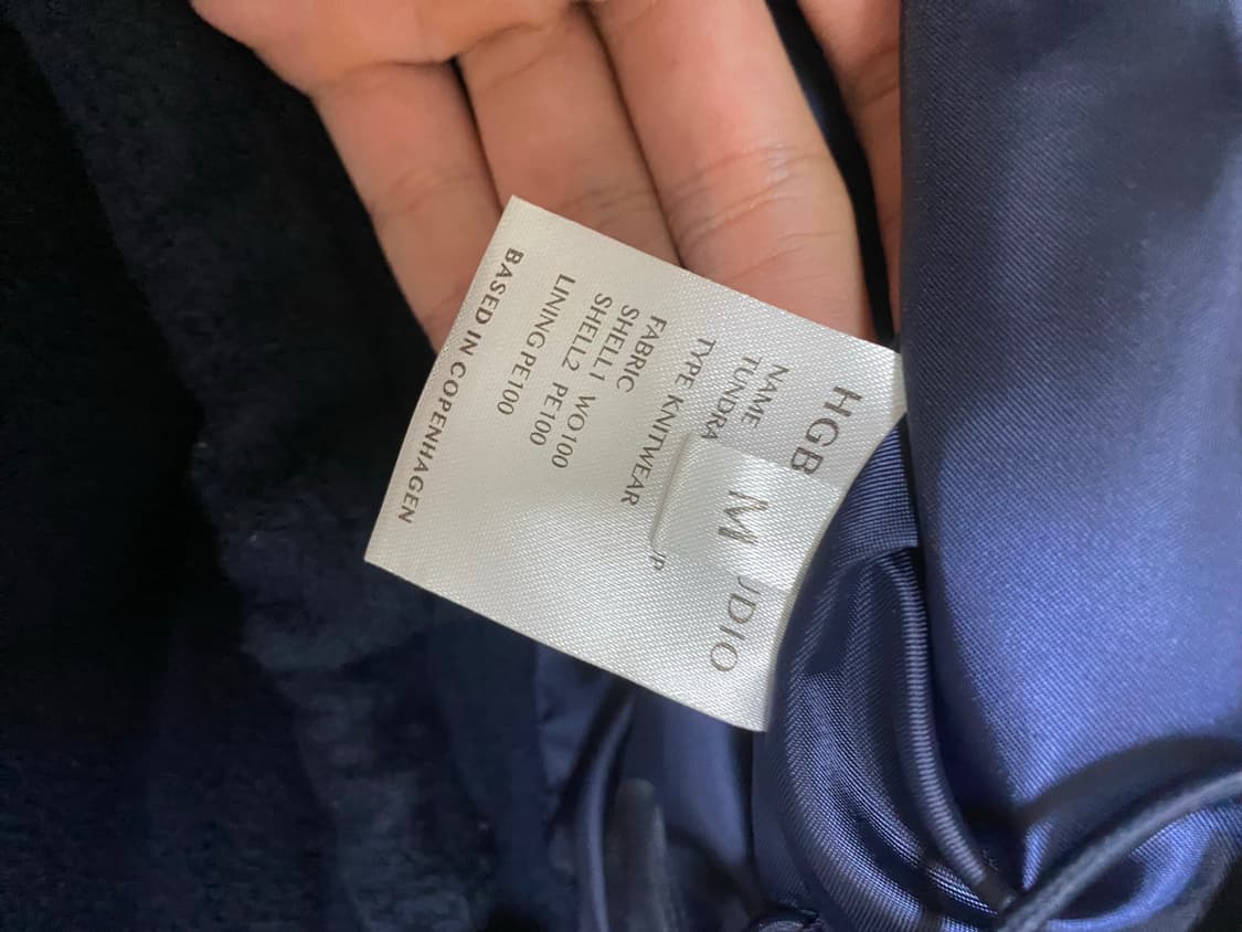 HGB STUDIO 툰드라 집업 m사이즈 팝니다 상품이미지5