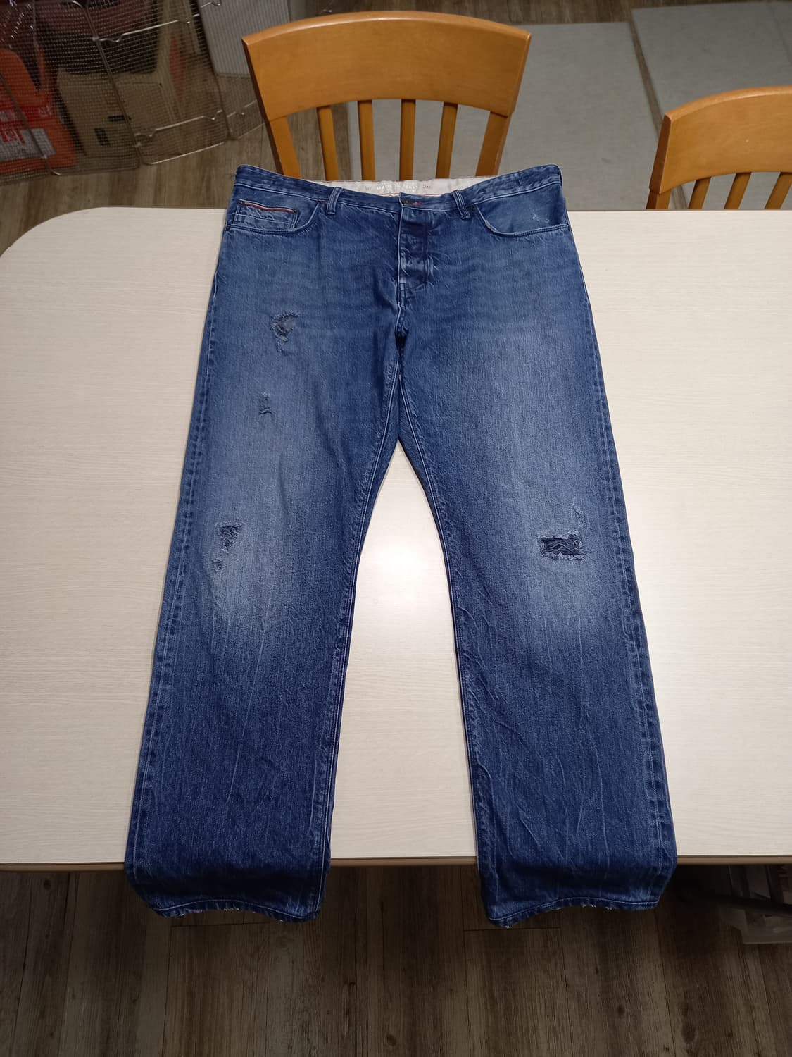 38 Tommy&Hilfiger Italy 셀비지 일자진 38-153 상품이미지1